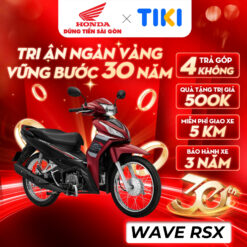Xe Máy Honda Wave RSX 2024 - Phiên Bản Tiêu Chuẩn