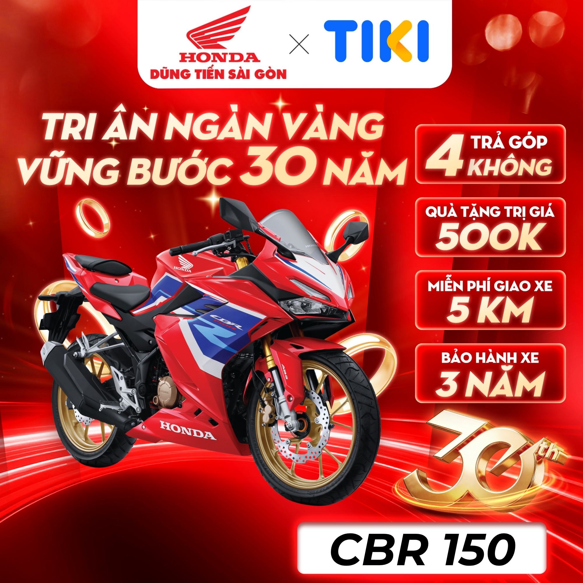 Xe Máy Honda CBR 150R - Phiên Bản Thể Thao