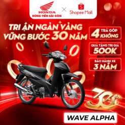 Xe Máy Honda Wave Alpha 110 2024 - Phiên Bản Đặc Biệt