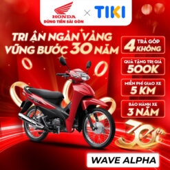 Xe Máy Honda Wave Alpha 110 2024 - Phiên Bản Tiêu Chuẩn