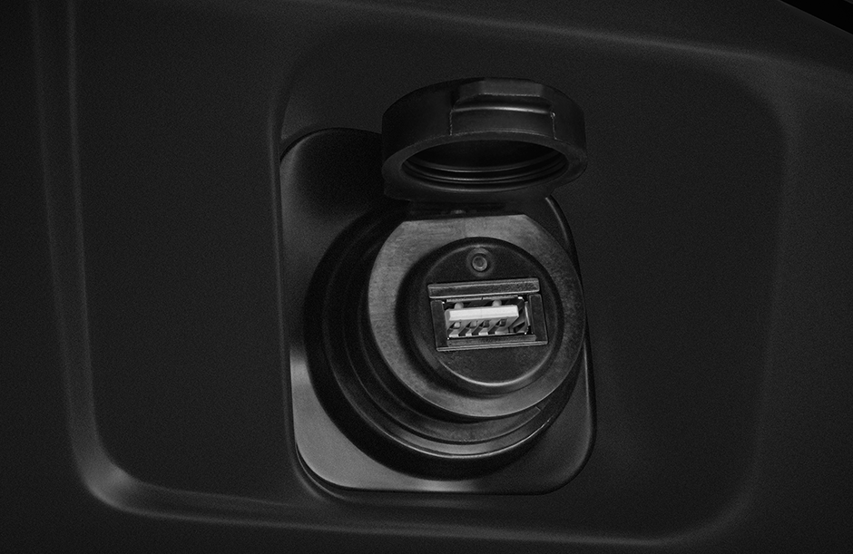 Cổng sạc USB tiện lợi