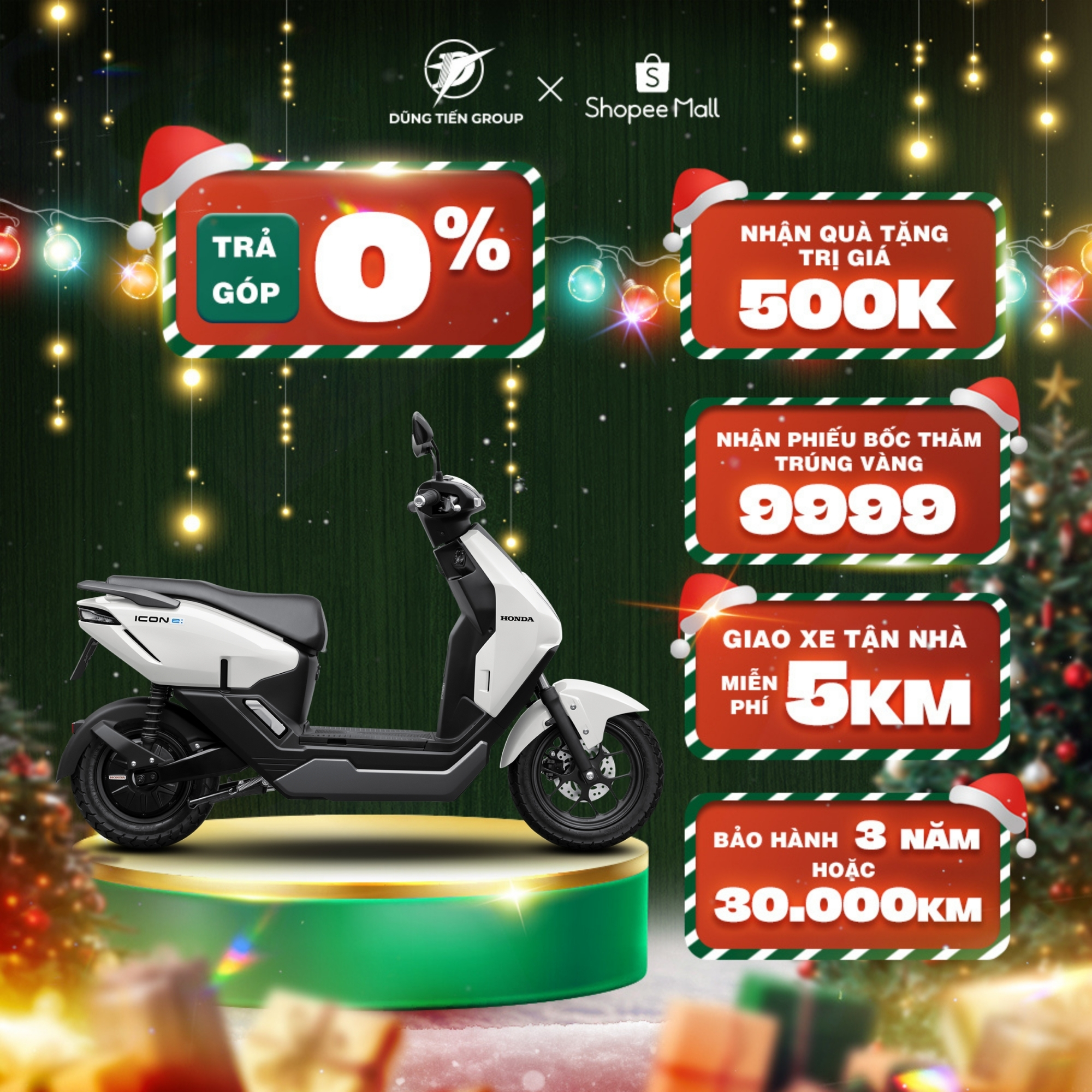 Xe Máy Điện Honda Icon E: - Phiên Bản Cao Cấp