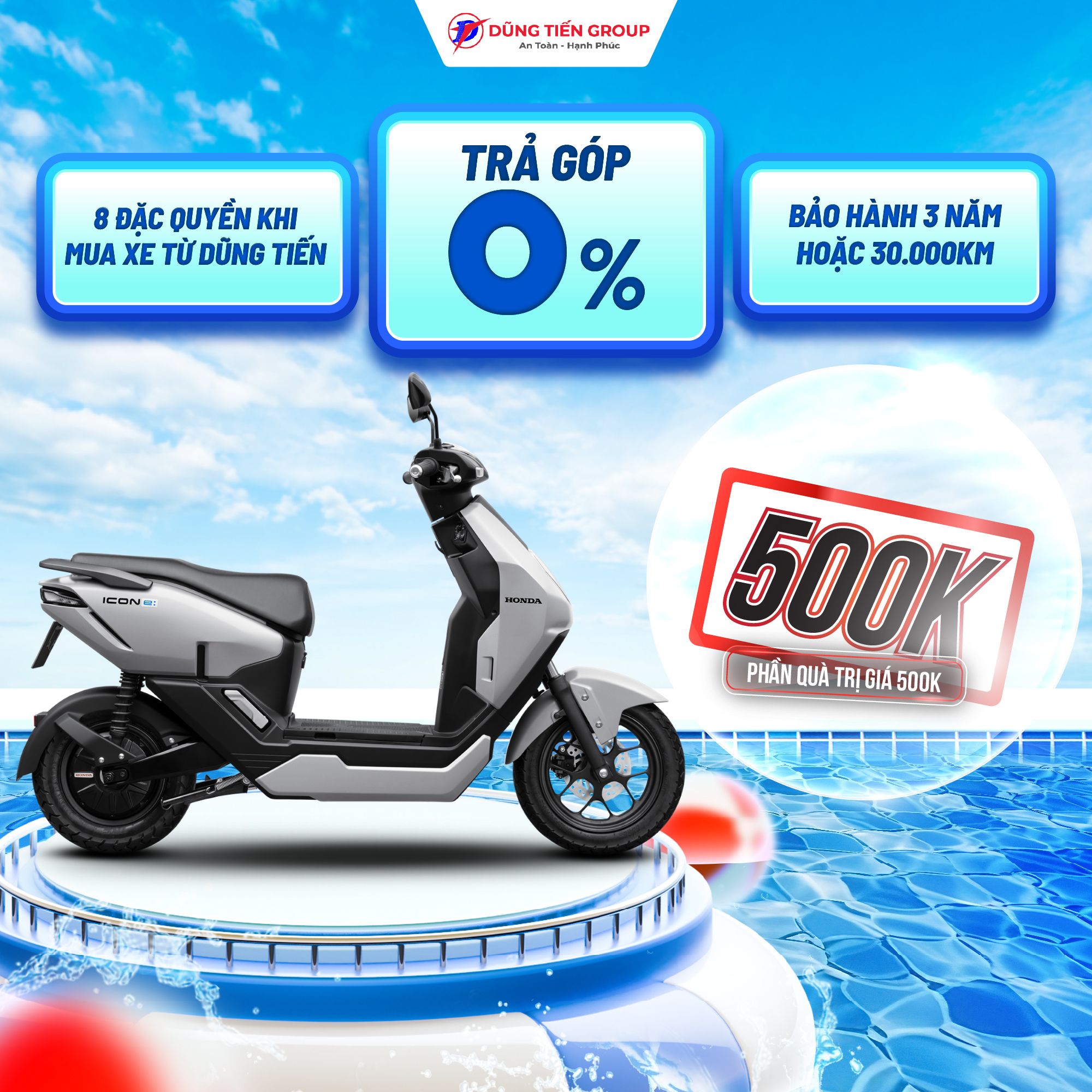 Xe Máy Điện Honda Icon E: - Phiên Bản Cao Cấp