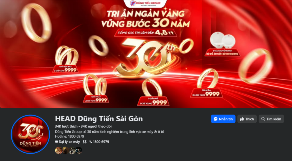 HEAD Dũng Tiến Sài Gòn nhận đặt cọc Honda UC3