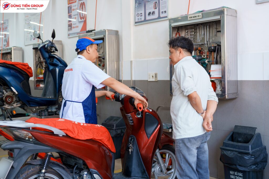 Theo dõi tình trạng vận hành của xe sau khi thay nhớt