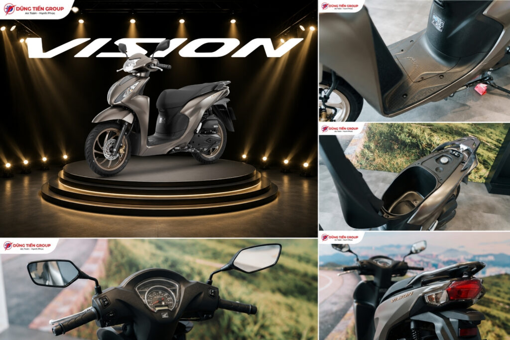 Những tiện ích nổi bật trên Honda Vision