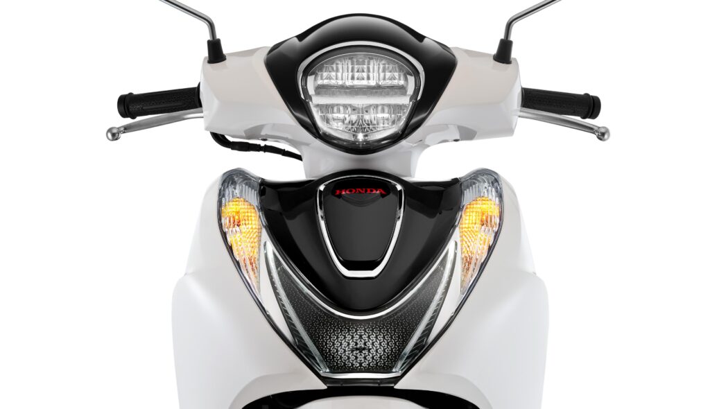 Thiết kế phía trước mới tinh tế trên Honda SH Mode 2027 phiên bản Tiêu chuẩn