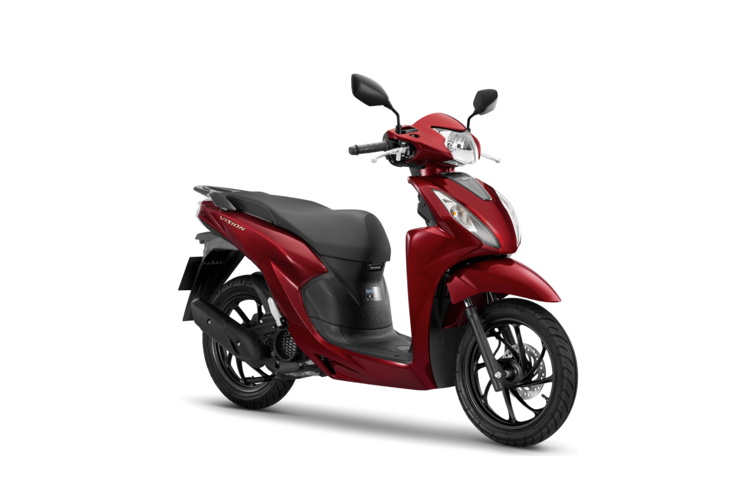Honda Vision 2026 màu Đỏ Xám